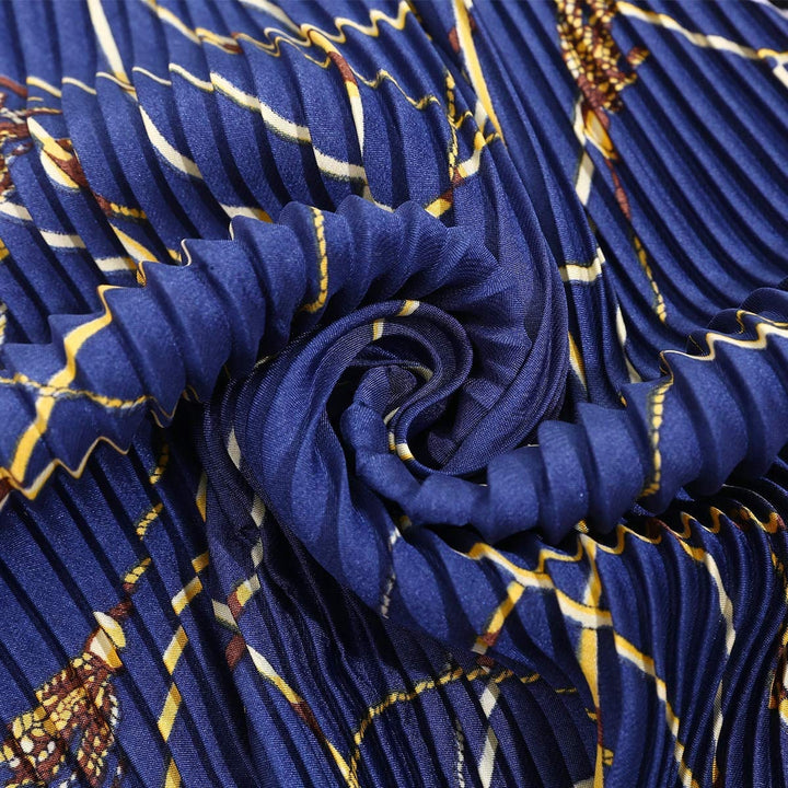 Red Pleated Scarves / Red Silk Bandana / Silk Head Neck Scarf / Navy Women Scarves / Handkerchief Scarf Square Silk Scarf Pleated Head Scarf - In The Bag Design