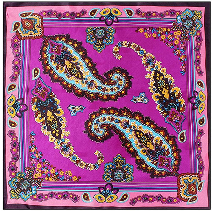 Purple Silk Bandana Silk Head Scarf Women Scarves Mothers Day Gift Neckerchief Silk Teacher Gift for Her Scarf Women Handmade