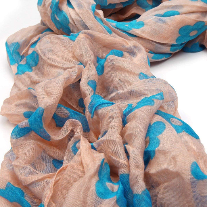 Floral Scarf Women Infinity Scarf Loop Scarves Personalized Gifts For Women Shawl Wrap Large Scarf Mother's Day Gift Birthday Gift for Her