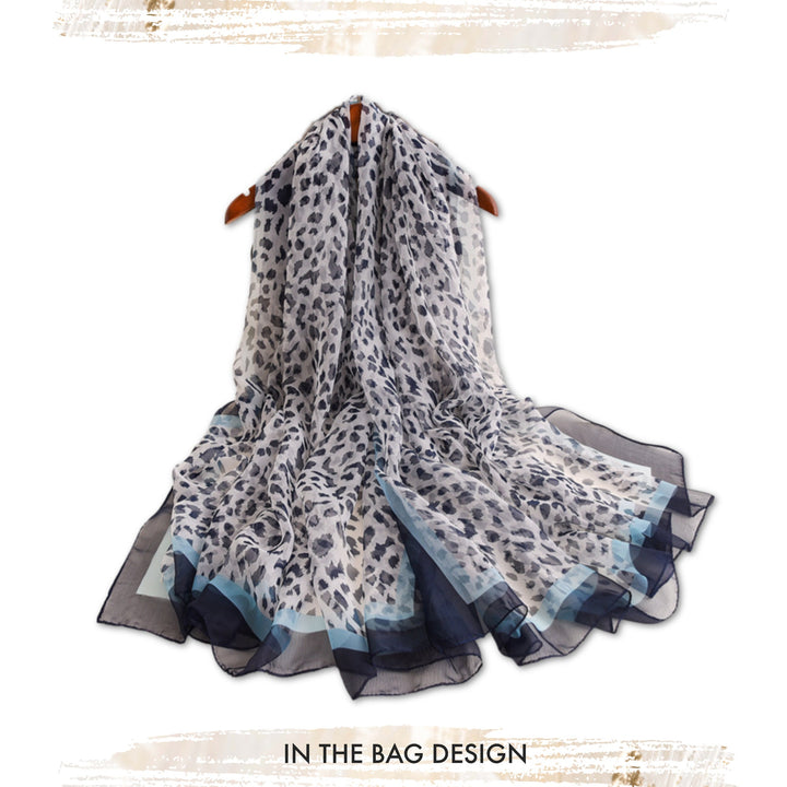 Leopard Silk Scarf Women Silk Shawl Silky Infinity Scarf Women Scarf Silk Summer Scarves Personalized Gift Mothers Day Gift for Her Mom Gift