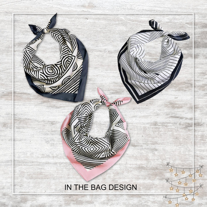 Silk Bandana Beige Silk Scarf Women Scarves Neckerchief Silk Mothers Day Gifts for Her Birthday Gifts for Her Personalized Gifts