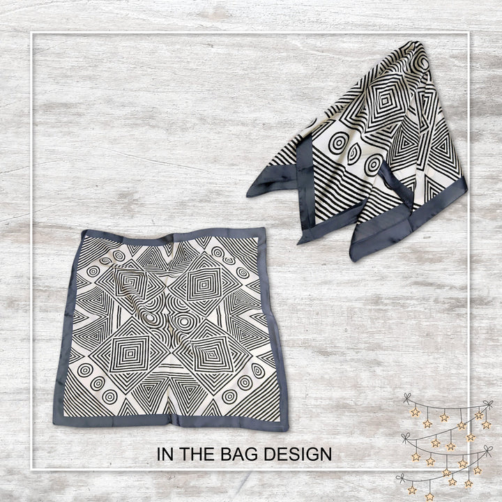 Silk Bandana Beige Silk Scarf Women Scarves Neckerchief Silk Mothers Day Gifts for Her Birthday Gifts for Her Personalized Gifts