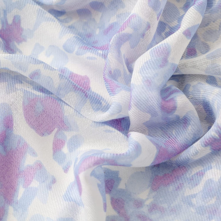 Lilac Purple Summer Scarf Personalized Gift Scarves Wrap Shawl Soft Women Scarf Gift Mothers Day Gift for Her Lightweight Soft Long Scarf - In The Bag Design