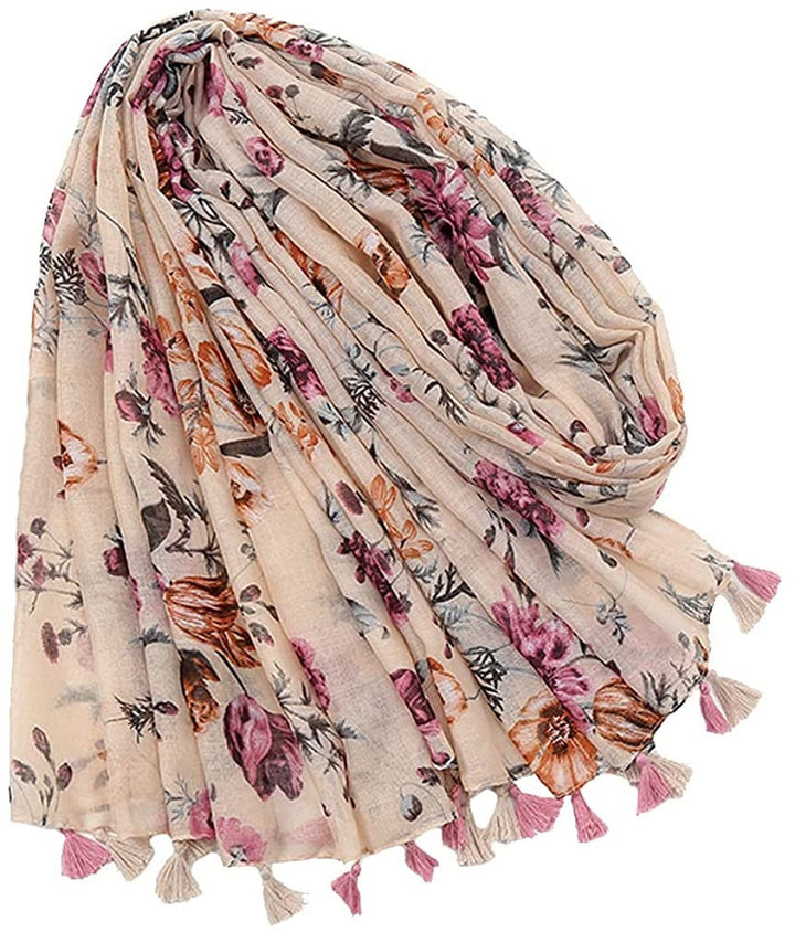 Blush Pink Women Scarf Summer Personalized Gift for Her Scarves Wrap Shawl Soft Women Lightweight Long Scarf Loop Mothers Day Gift