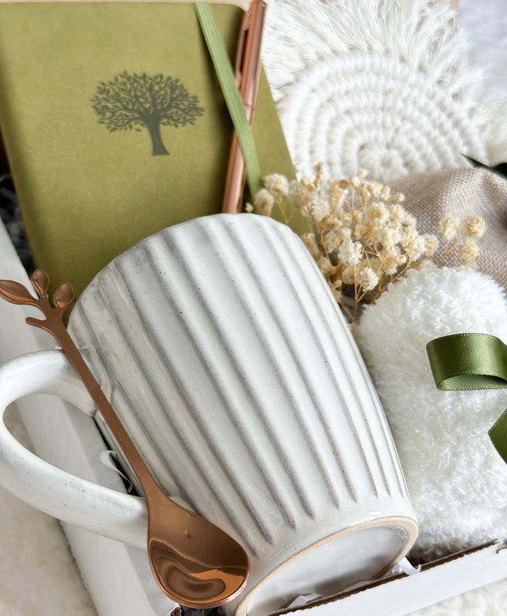 Sending a Hug Gift Box, Birthday Gift Basket for Women, Spring Gift Box, Hygge Gift Basket, Gift Idea, Thinking of You Gift Box - In The Bag Design