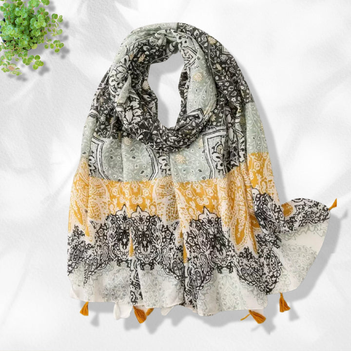 Ivory Shawl Sage Green Scarf Mustard Scarf Women Infinity Scarves Summer Wrap Mothers Day Gift For Her Personalized Gift for Women Unique