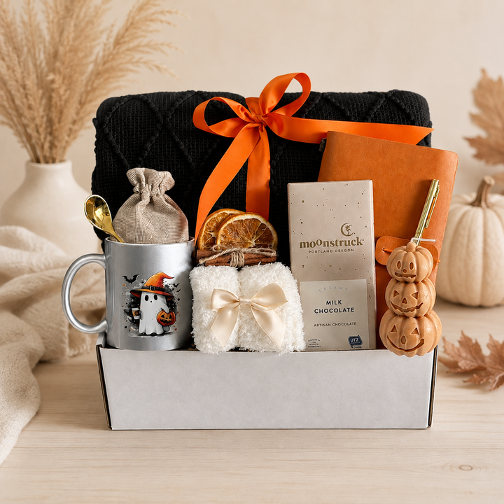 Cozy Halloween Gift Box