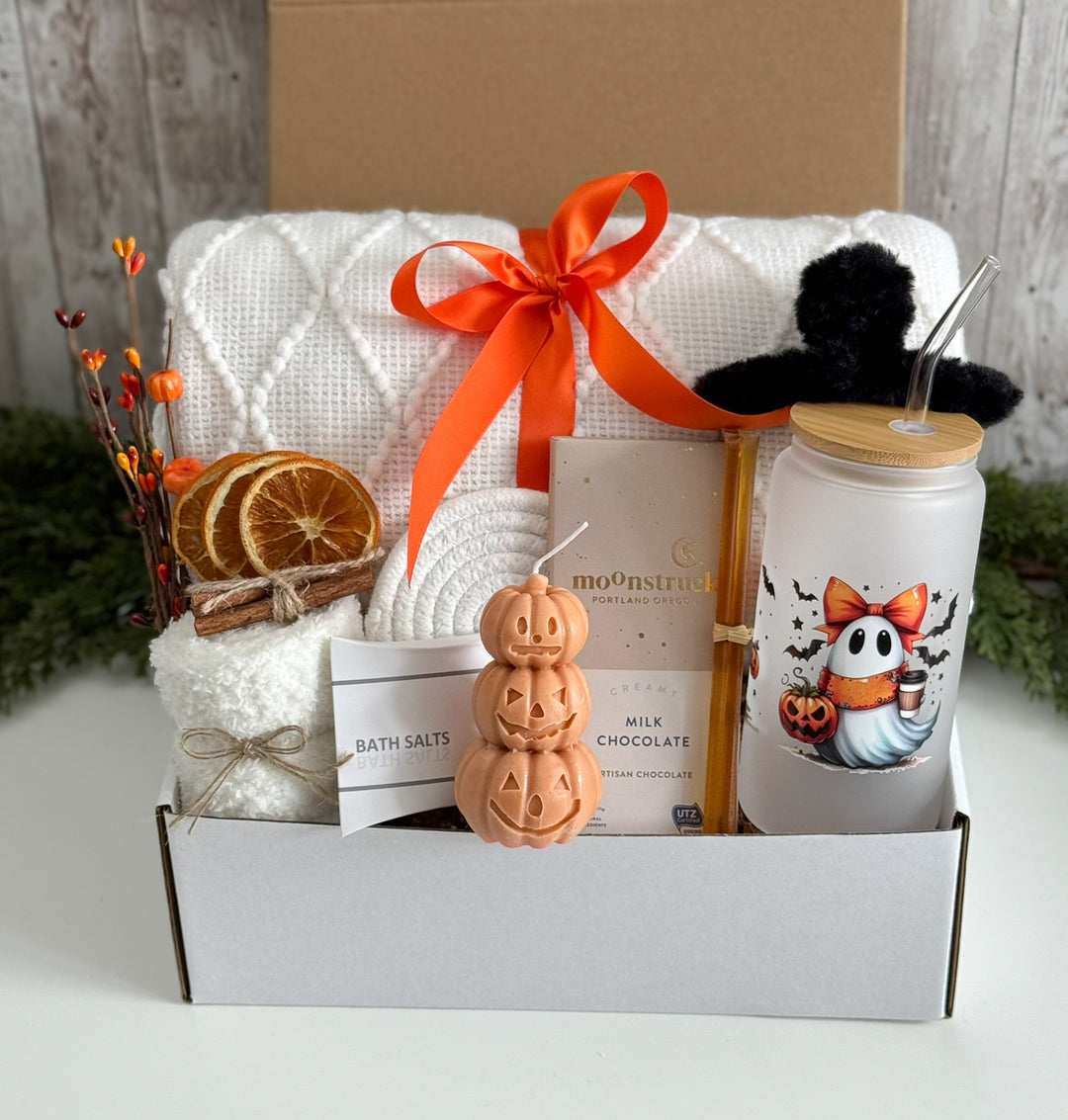 Spooky Season Spa Box with Ghost Tumbler
