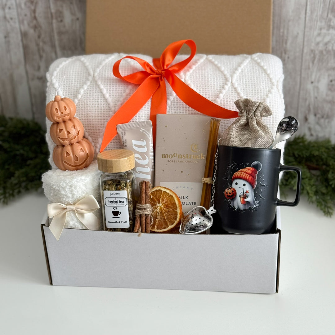 Snowman Halloween Tea Gift Box