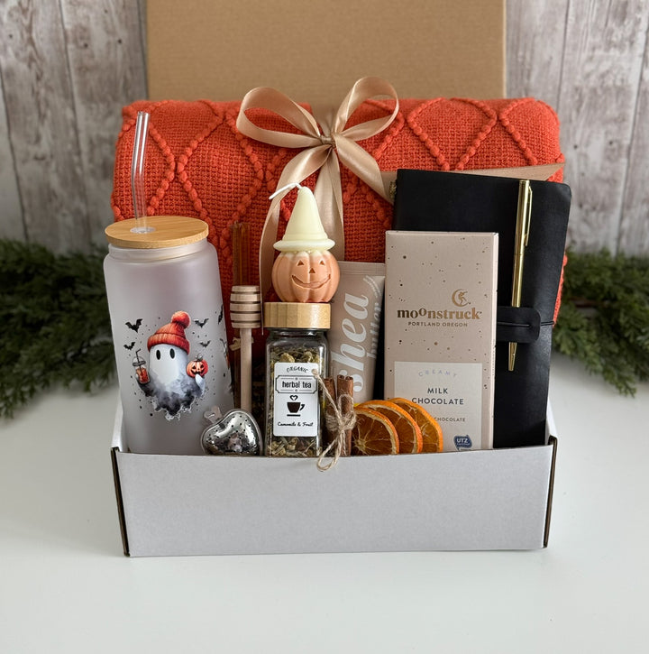 Halloween Gift Box with Ghost Tumbler