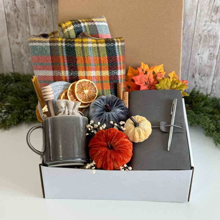 Harvest Journaling Gift Box with Scarf