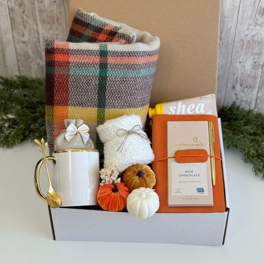 Velvet Pumpkin Writing Retreat Gift Box