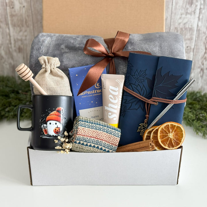 Maple Leaf & Ghost Autumn Gift Box