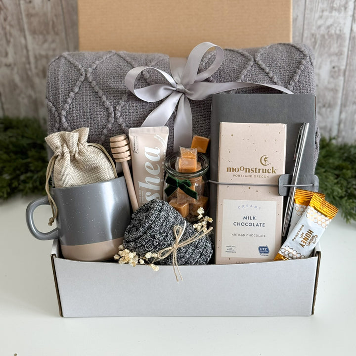 Gift Box with Mug and Milk Chocolate for Him