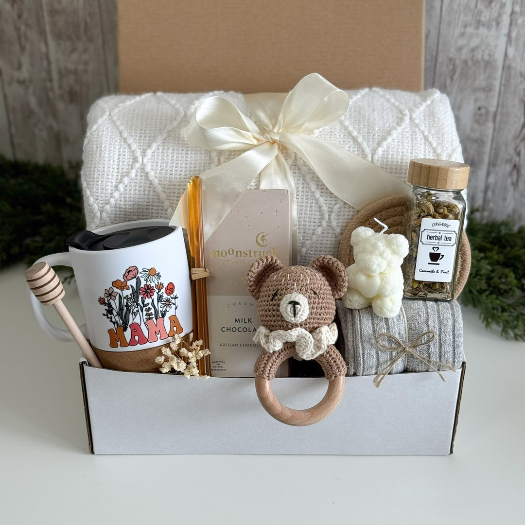 New Mom Gift Box, Welcome Baby Box