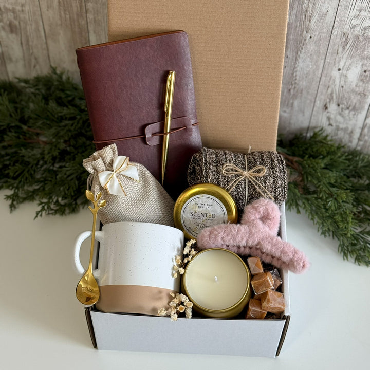 Mauve Writer's Candlelight Gift Box