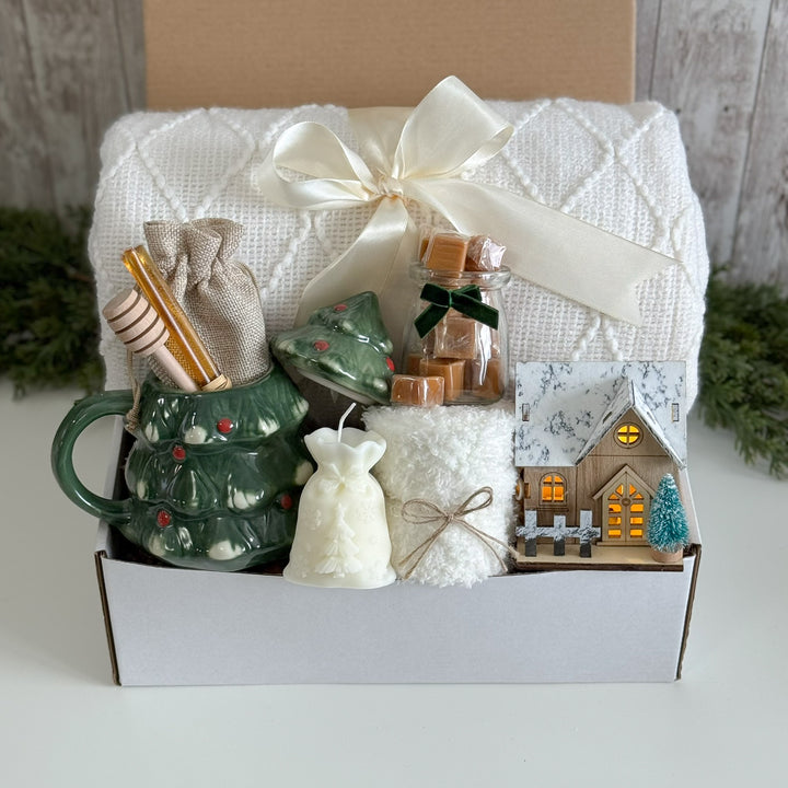 Candlelit Cabin Christmas Comfort Box