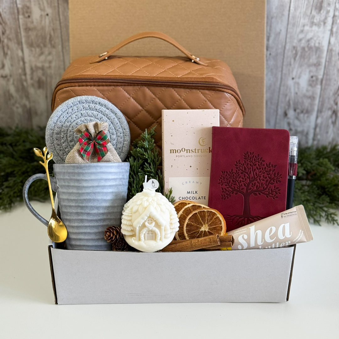 Gingerbread Cottage Writing Gift Box