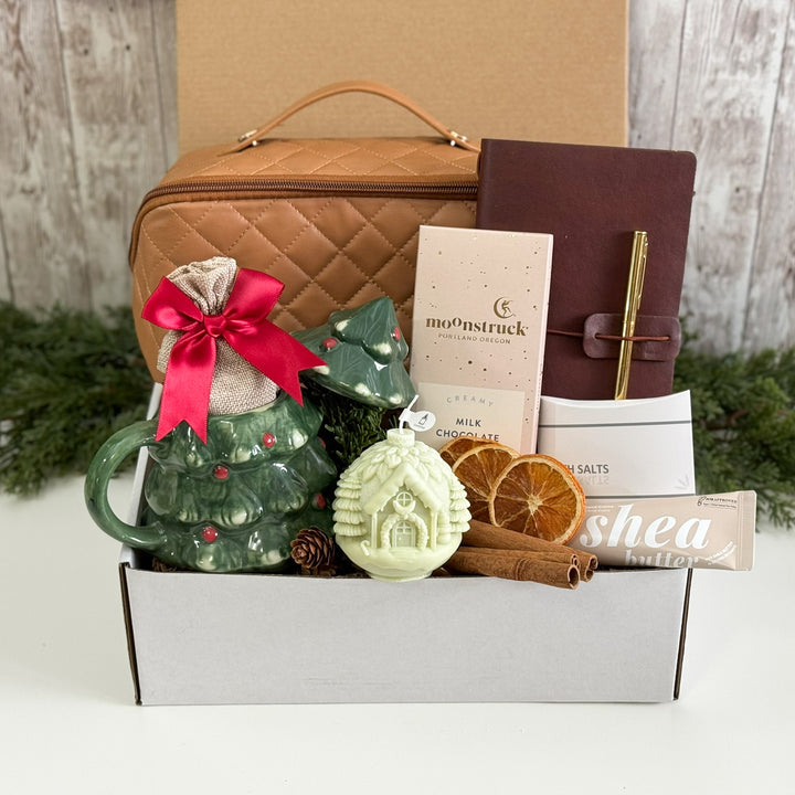 Getaway Gift Box with Quilted Travel Case