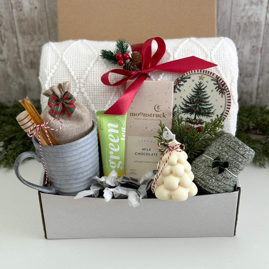 Christmas Morning Tea & Chocolate Box