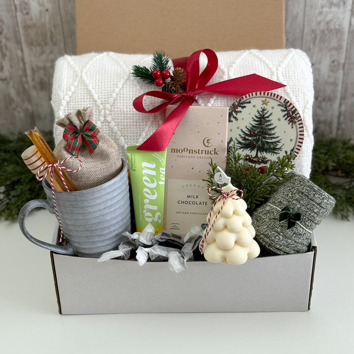 Christmas Morning Tea & Chocolate Box