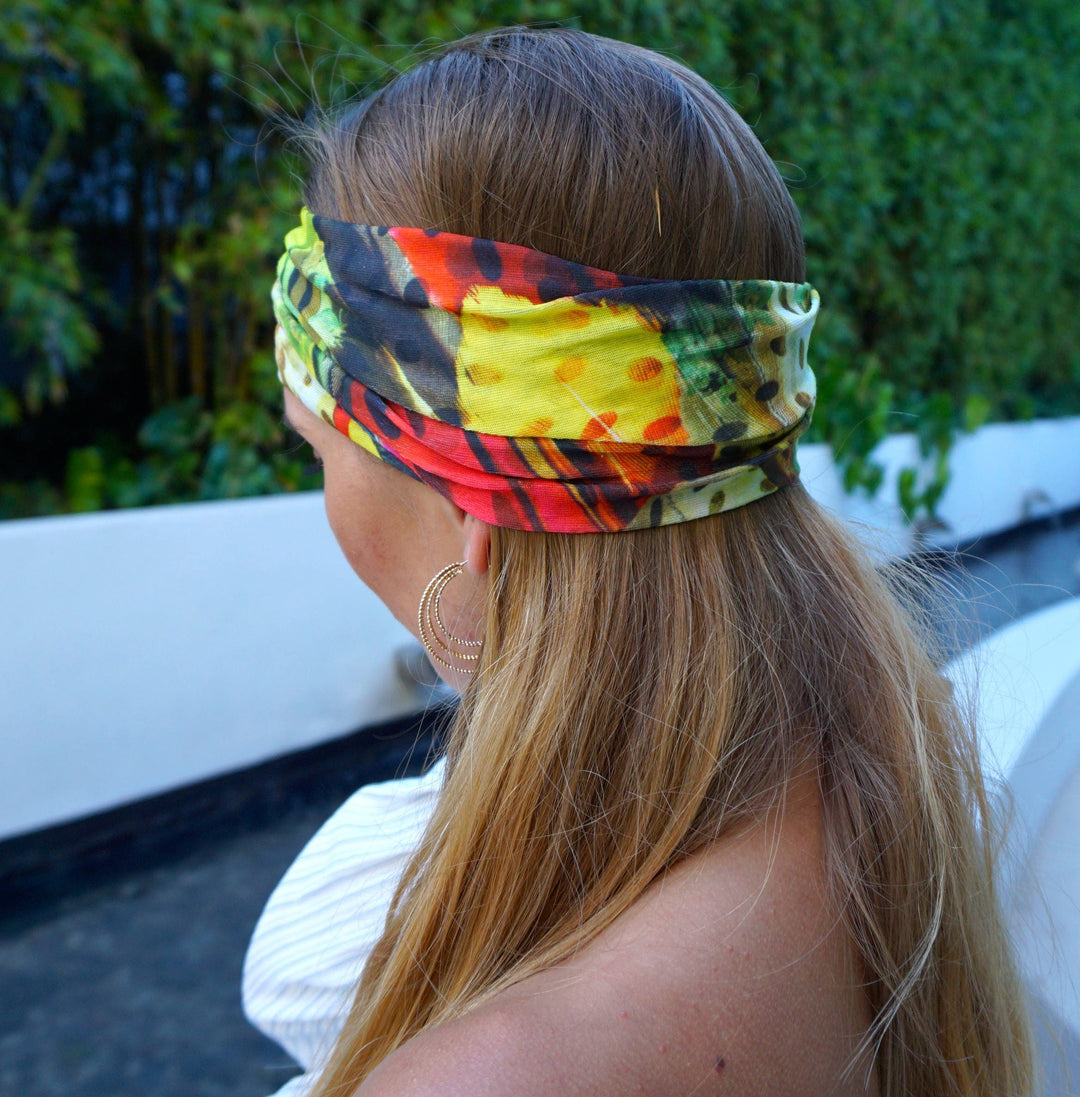 Feather headbands Women / Boho Headband / Yoga Workout Headband / Running Headband / Boho Wide Headband / Women Headband / Hippie Headband