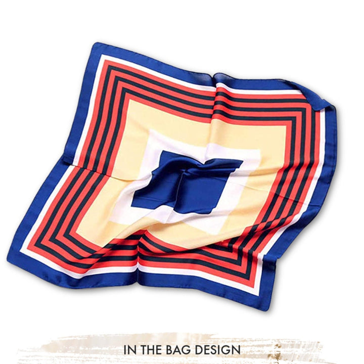 Square Silk Scarf Silk Head Scarf  Women Scarves Handkerchief Scarf Small Square Scarf Brightly Colored Silk Square Scarves Silk Neck Scarf - In The Bag Design