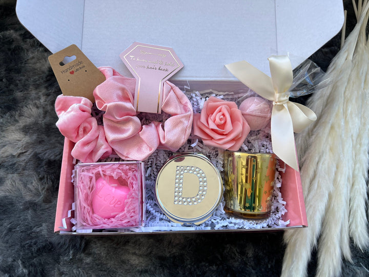 Spa Personalized Bridesmaid Proposal Box Will You Be My Bridesmaid Box Set Asking Bridesmaid Gift Box Set Personalized Gift Blush Set - In The Bag Design