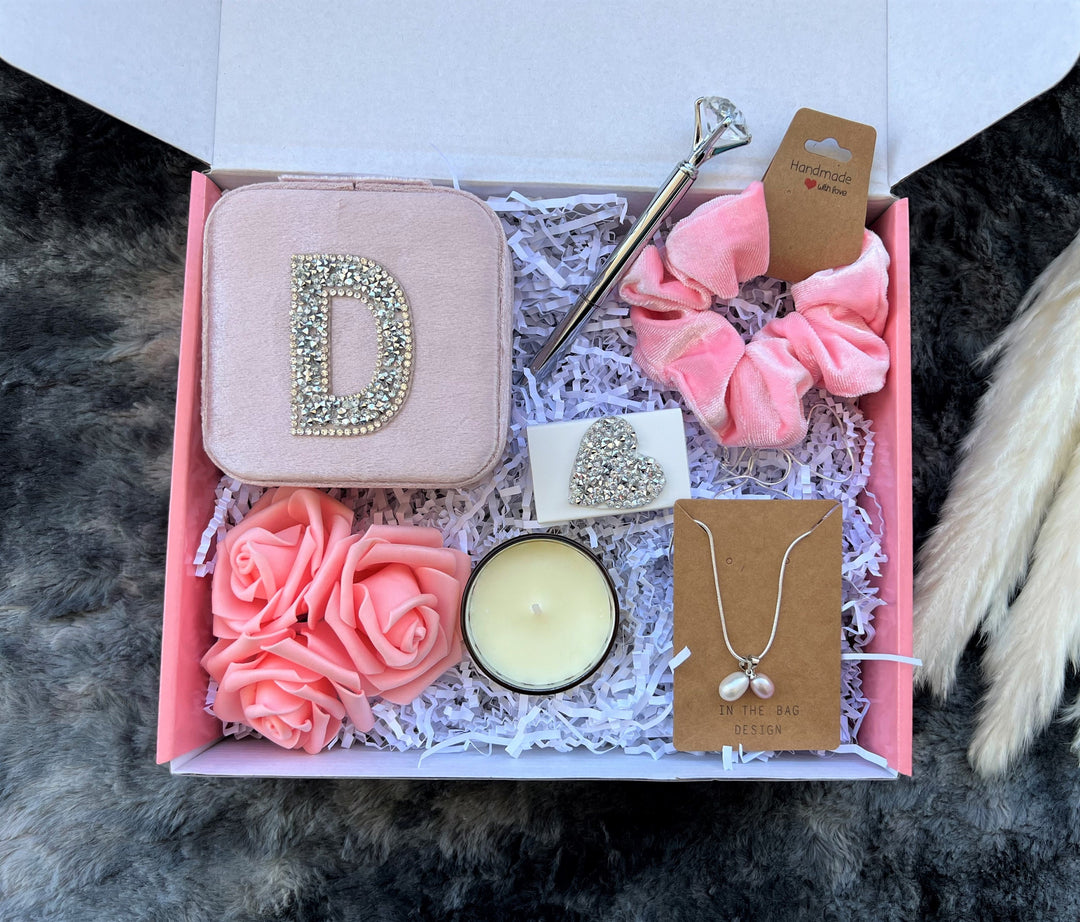 Bridesmaid Proposal Box Personalized Gift Blush Will You Be My Bridesmaid Box Set Customized Gift Box Gift Box for Her Blush Pink - In The Bag Design