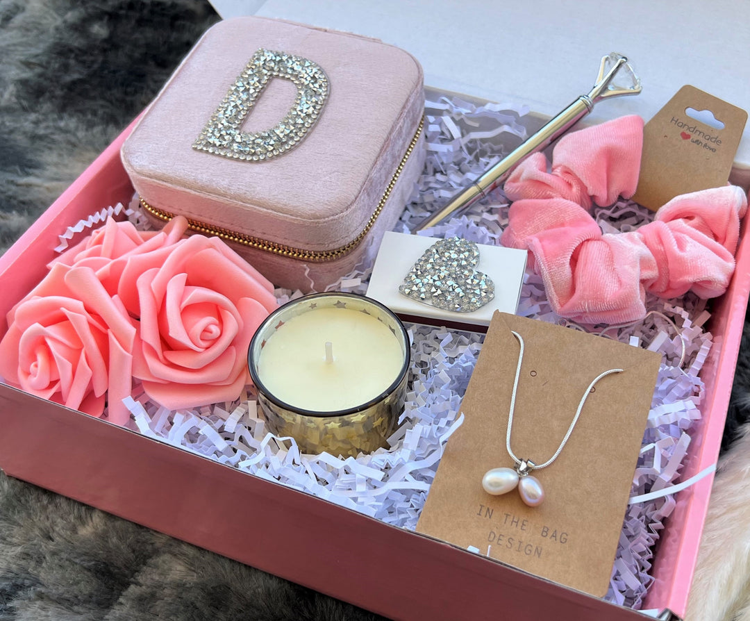 Bridesmaid Proposal Box Personalized Gift Blush Will You Be My Bridesmaid Box Set Customized Gift Box Gift Box for Her Blush Pink - In The Bag Design