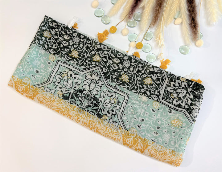 Ivory Shawl Sage Green Scarf Mustard Scarf Women Infinity Scarves Summer Wrap Mothers Day Gift For Her Personalized Gift for Women Unique