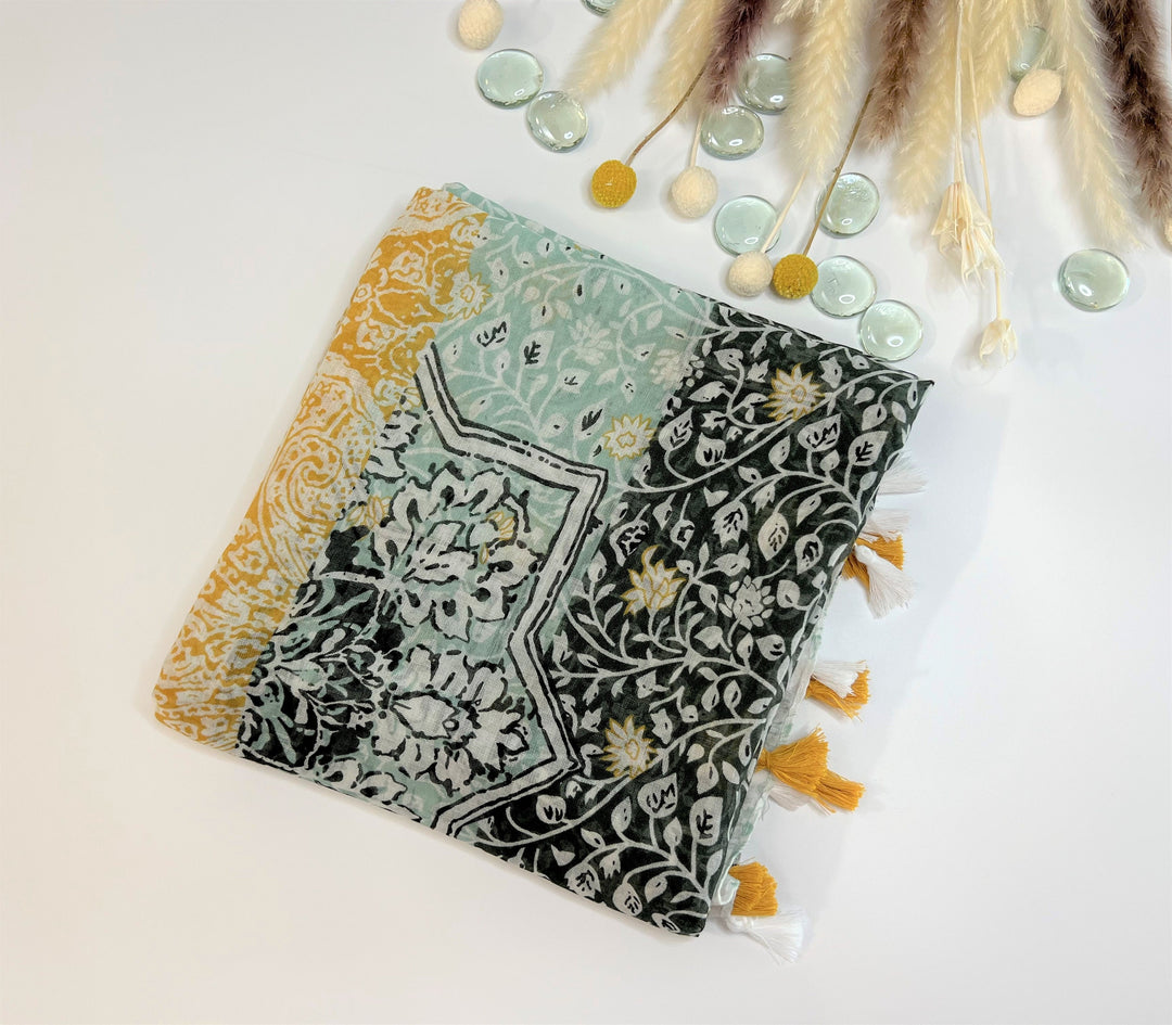 Ivory Shawl Sage Green Scarf Mustard Scarf Women Infinity Scarves Summer Wrap Mothers Day Gift For Her Personalized Gift for Women Unique