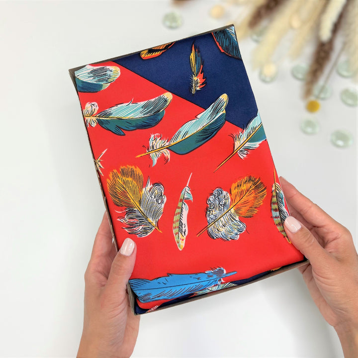 Navy Large Silk Scarf Silky Hair Scarf Bohemian Scarf Shawl Woman Silky Scarf Personalized Scarf For Her Mothers Day Gift for Women Gift