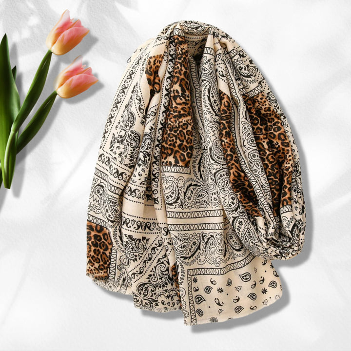 Leopard Scarf Summer Personalized Gift Scarves Wrap Shawl Soft Women Scarf Lightweight Soft Long Scarf Loop Mothers Day Gift for Her - In The Bag Design