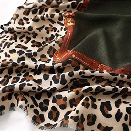 Animal Print Scarf Brown Scarf Black Scarf Soft Scarves Leopard Scarf Women Shawl Wrap Mothers Day Gift for Her Birthday Gift for Women