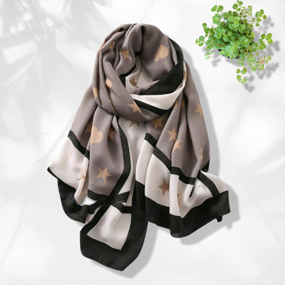 Pink Scarf Gray Scarf Cotton Scarves Bohemian Scarf Shawl Women's Scarf Personalized Scarf Infinity Scarf Mothers Day Gift for Her - In The Bag Design