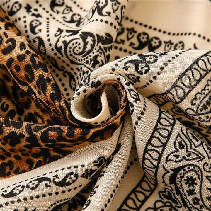 Leopard Scarf Summer Personalized Gift Scarves Wrap Shawl Soft Women Scarf Lightweight Soft Long Scarf Loop Mothers Day Gift for Her - In The Bag Design