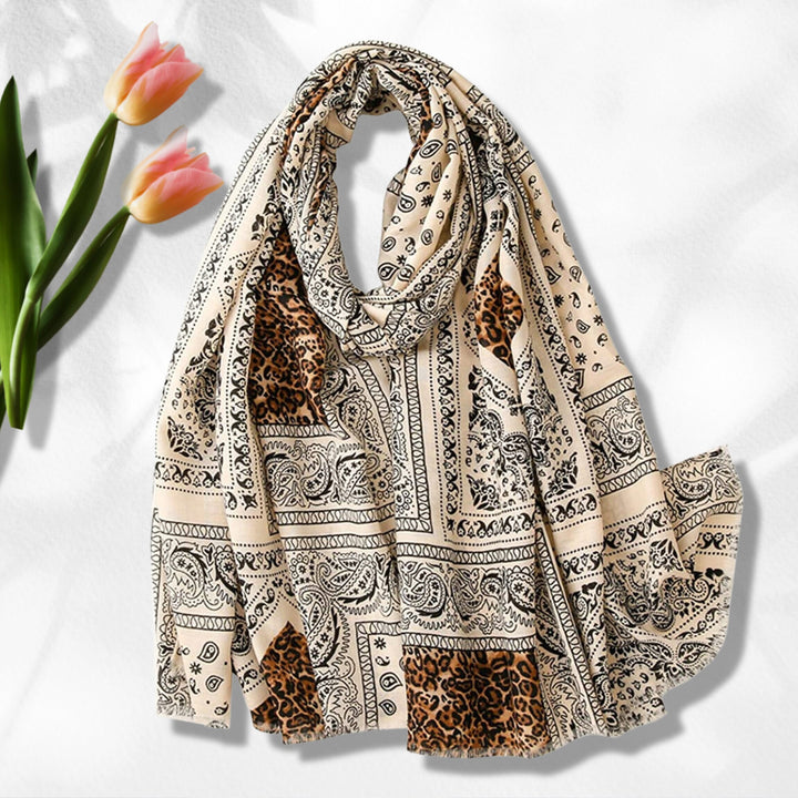 Leopard Scarf Summer Personalized Gift Scarves Wrap Shawl Soft Women Scarf Lightweight Soft Long Scarf Loop Mothers Day Gift for Her - In The Bag Design