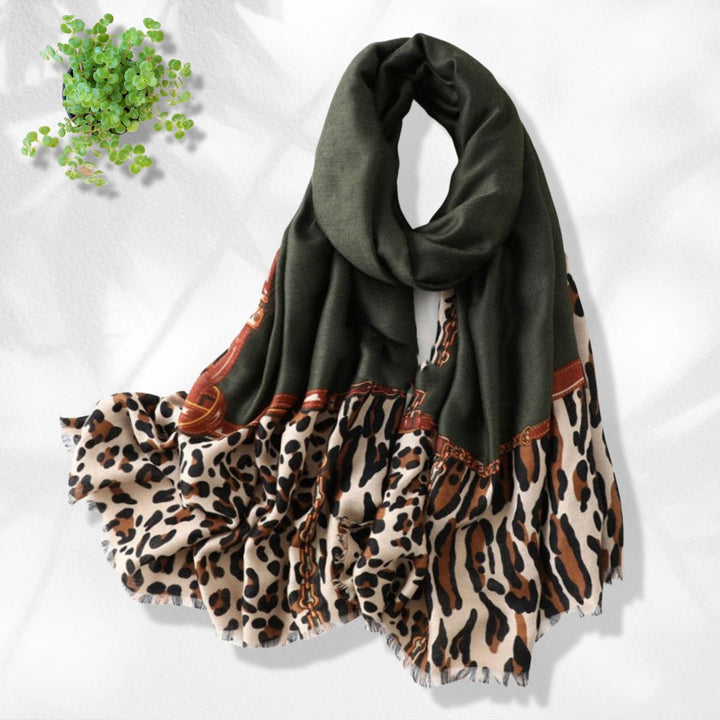 Animal Print Scarf Brown Scarf Black Scarf Soft Scarves Leopard Scarf Women Shawl Wrap Mothers Day Gift for Her Birthday Gift for Women