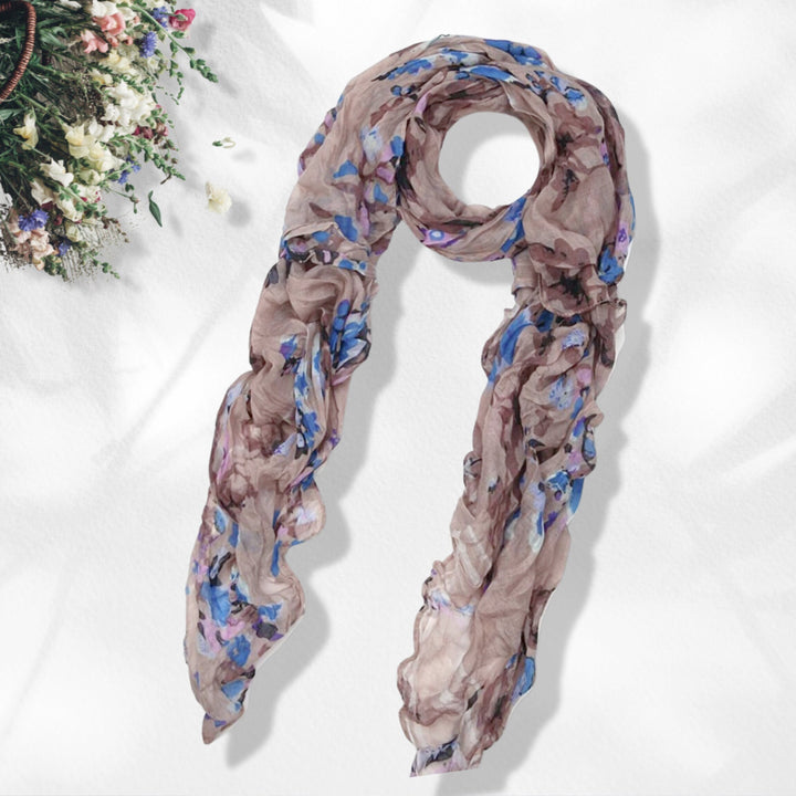 Floral Print Scarf Women Scarves Personalized Gifts For Women Shawls and Wraps Large Scarf Infinity Scarf for Women Mothers Day Gift for Her - In The Bag Design
