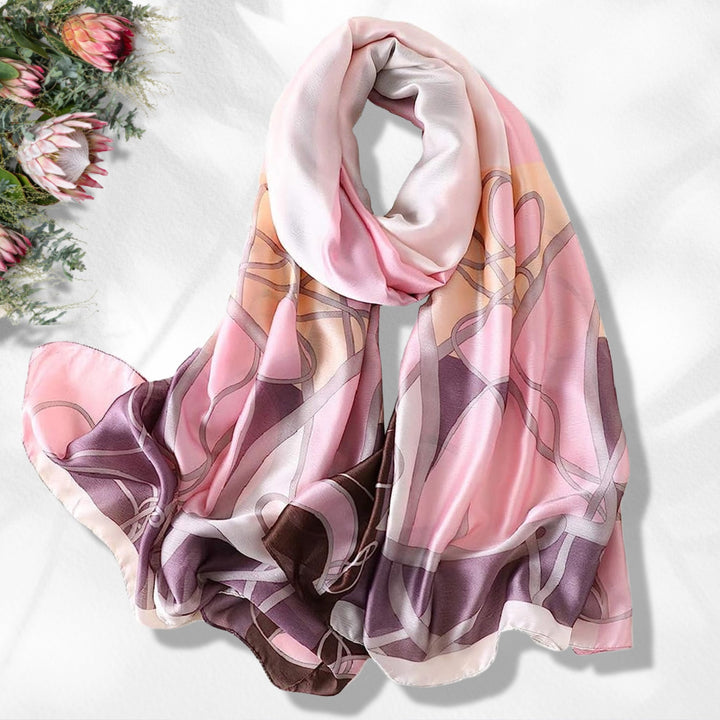 Pink Silk Scarf Women Silk Shawl Infinity Scarf Women Scarves Summer Silk Scarf Mothers Day Gift For Her Personalized Gift for Women Luxury