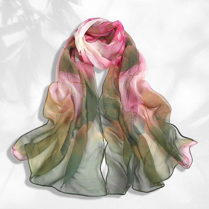 Purple Summer Scarf Silky Women Scarves Infinity Scarf Loop Gifts For Her Personalized Scarf Shawl Soft Chiffon Long Wrap Mothers Day Gift - In The Bag Design